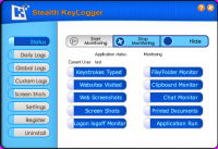 Screenshot #1 of Stealth Keylogger