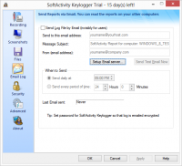 Screenshot #4 of SoftActivity Keylogger